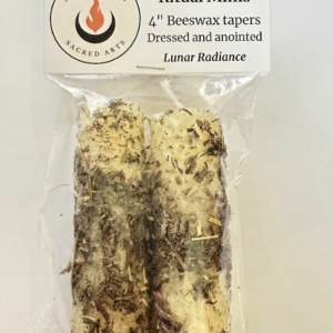 Sacred Flame: Lunar Radiance Ritual Candle