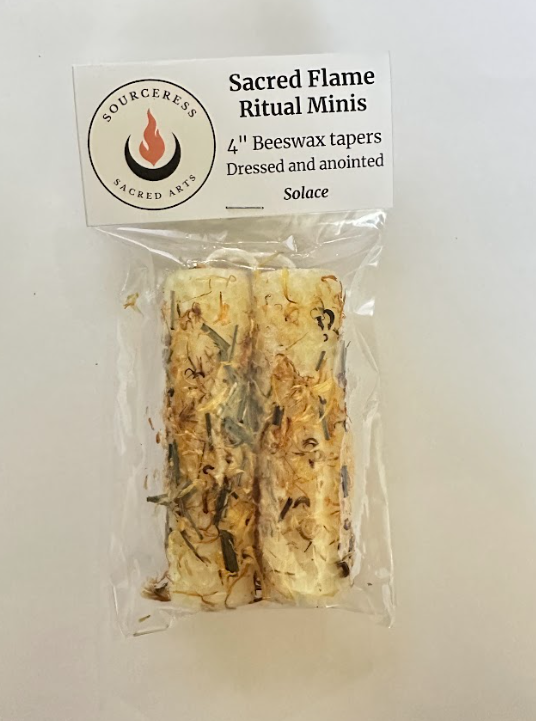 Sacred Flame: Solace Ritual Candle