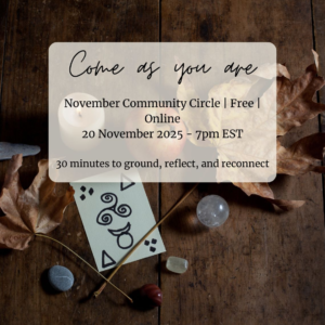 November Community Circle